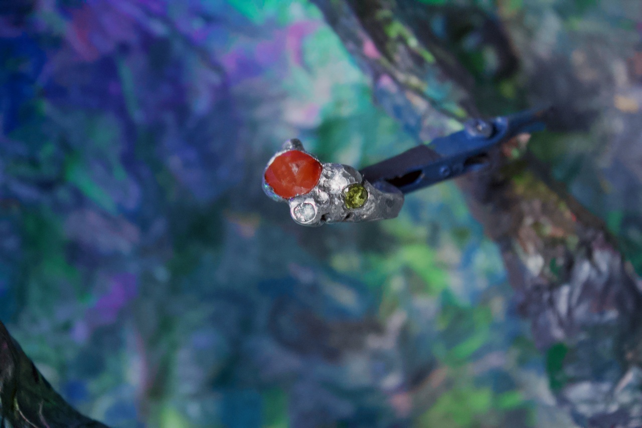 RECLAIMED ALUMINIUM STATEMENT RING