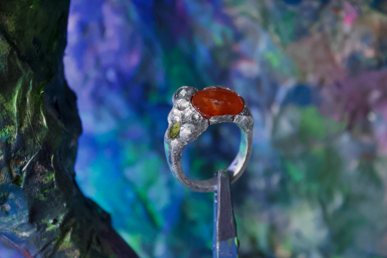 RECLAIMED ALUMINIUM STATEMENT RING