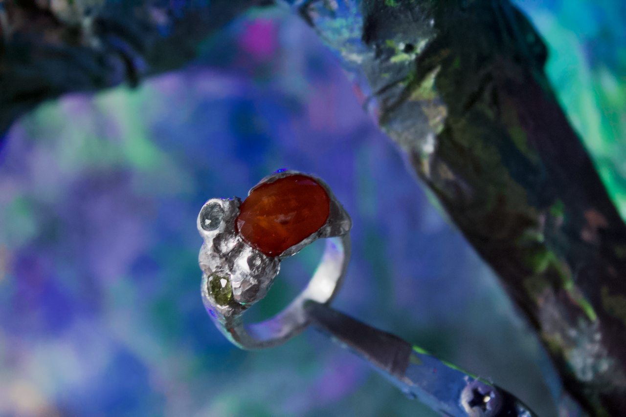 RECLAIMED ALUMINIUM STATEMENT RING